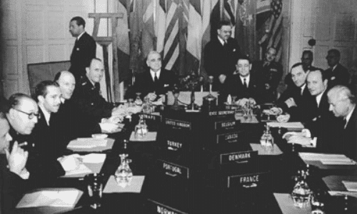 Meeting of senior officials for the creation of NATO