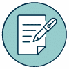 Icon of contract document