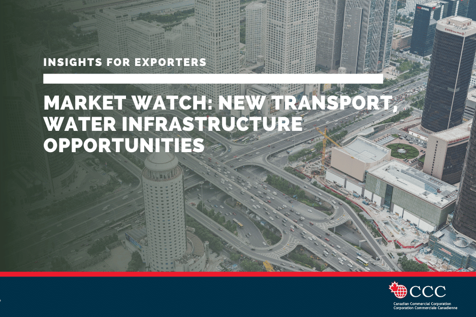 Blog header image for Market Watch, New Transport, Water Infrastructure Opportunities