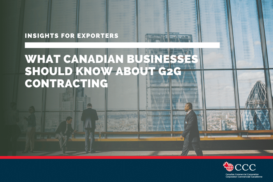 Blog header what Canadians should know about G2G contracting