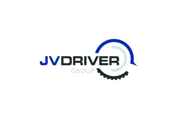Logo of JV Driver, a Canadian construction company
