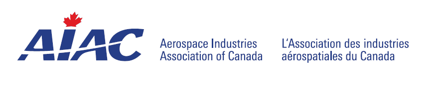 Logo: AIAC / Aerospace Industries Association of Canada / L'Association des industries aérospaciales du Canada