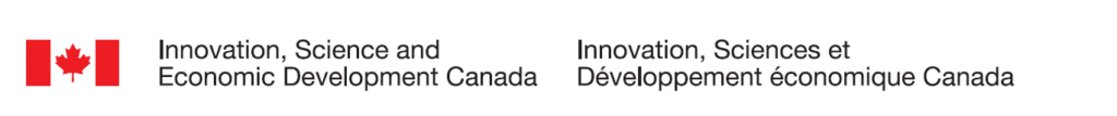 Logo: Innovation, Science and Economic Development Canada / Innovation, Sciences et Développement économique Canada