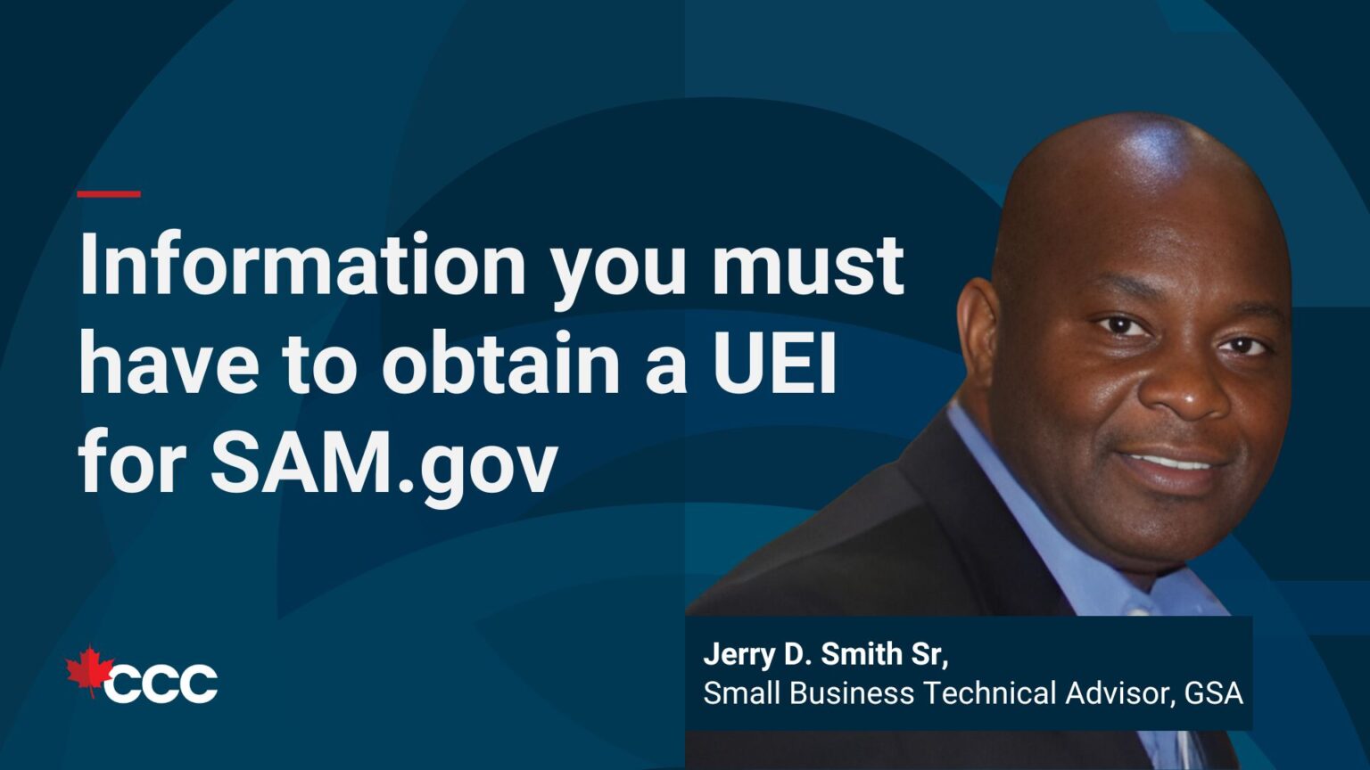 Information you must have to obtain a UEI